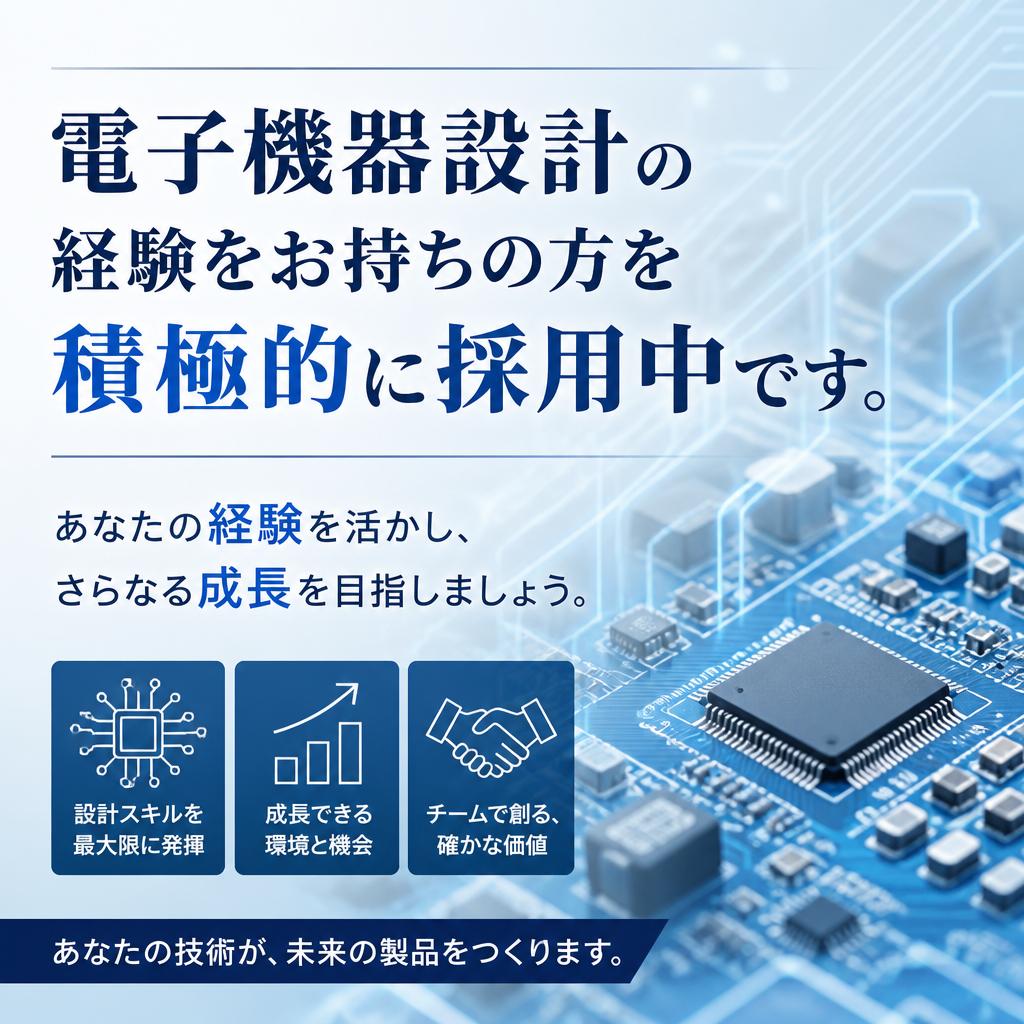 3. 経験者優遇！即戦力を求めています