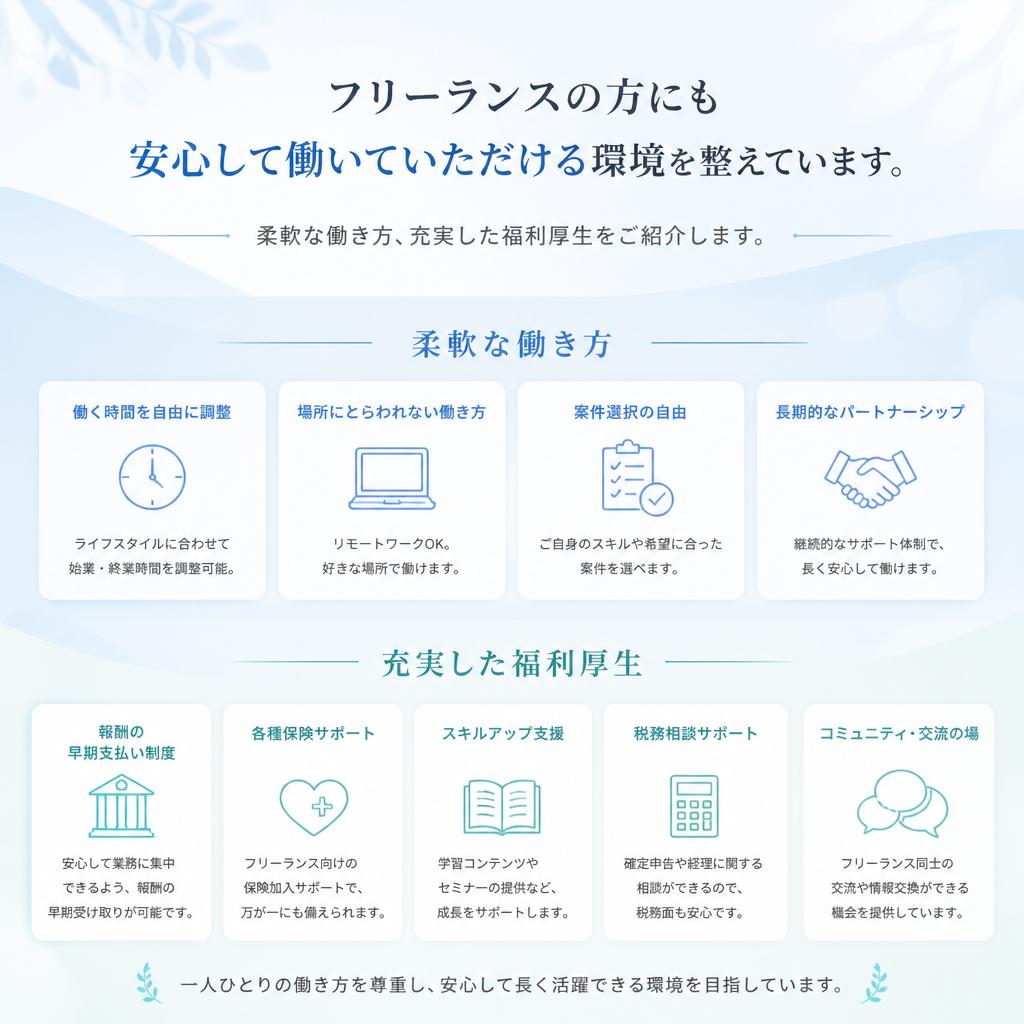 働きやすい職場環境