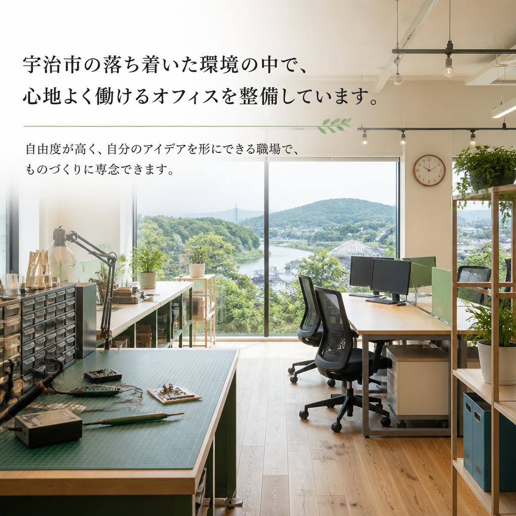 綺麗で快適な職場環境