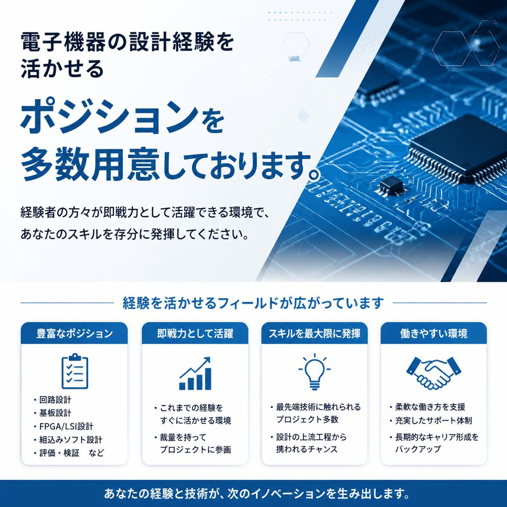 4. 経験者が活躍できる場