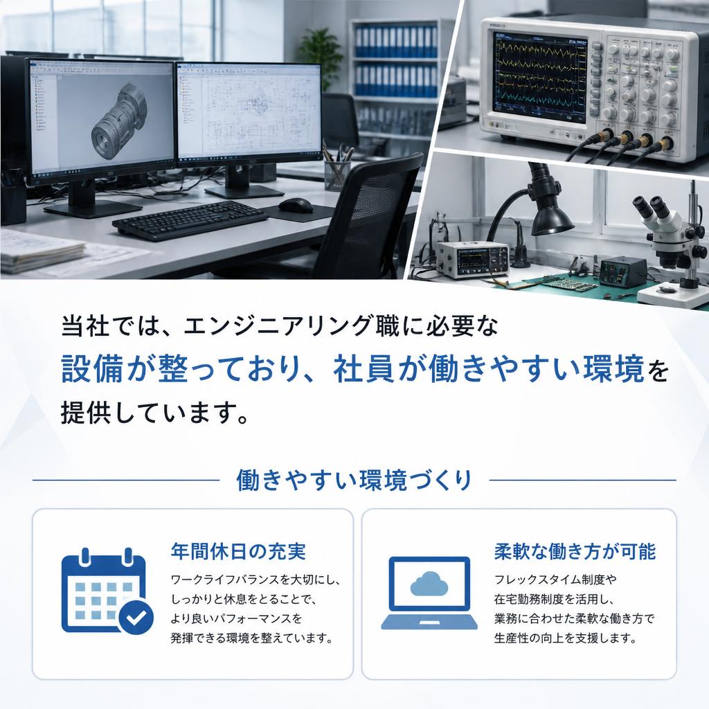 充実した勤務環境