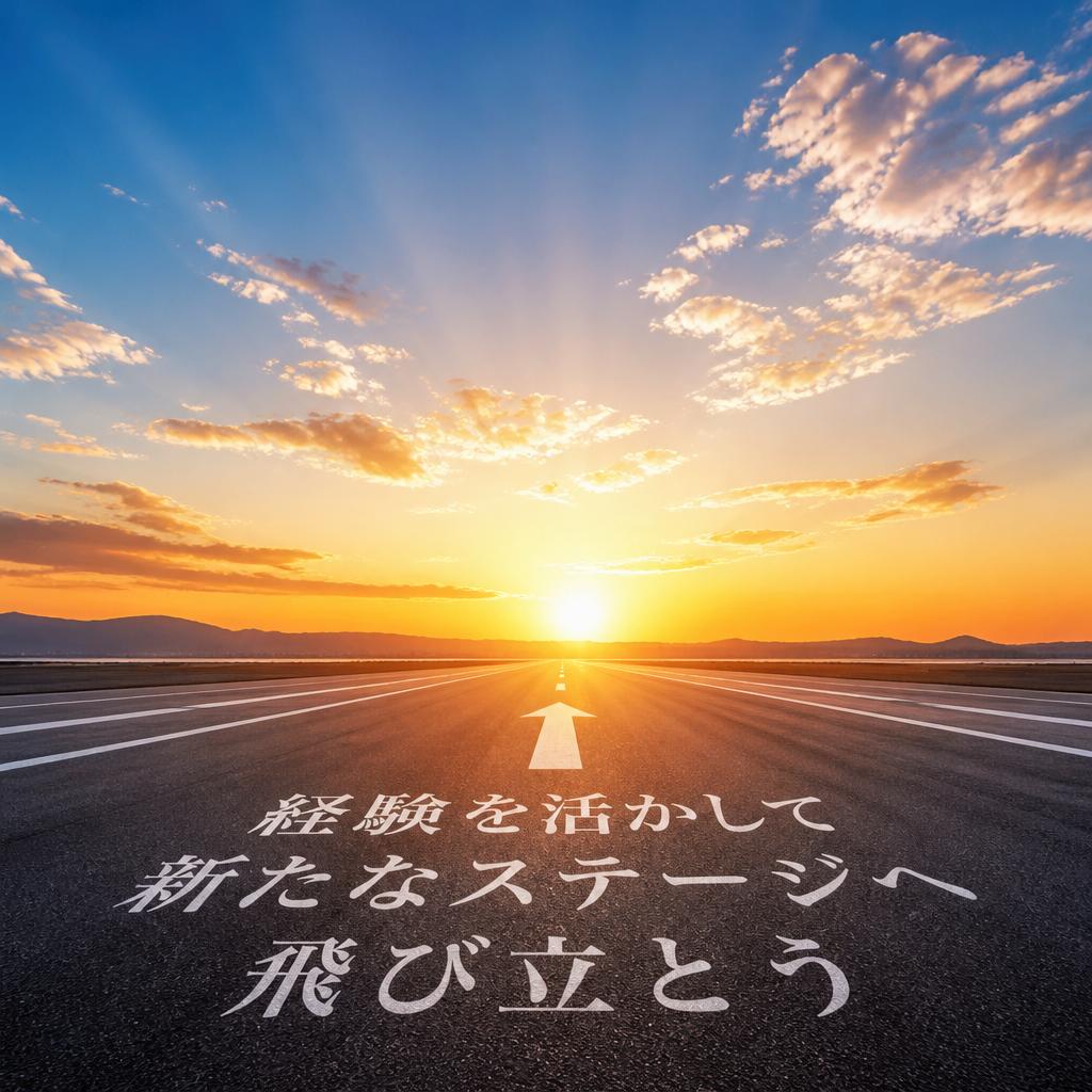経験を活かして新たなステージへ飛び立とう