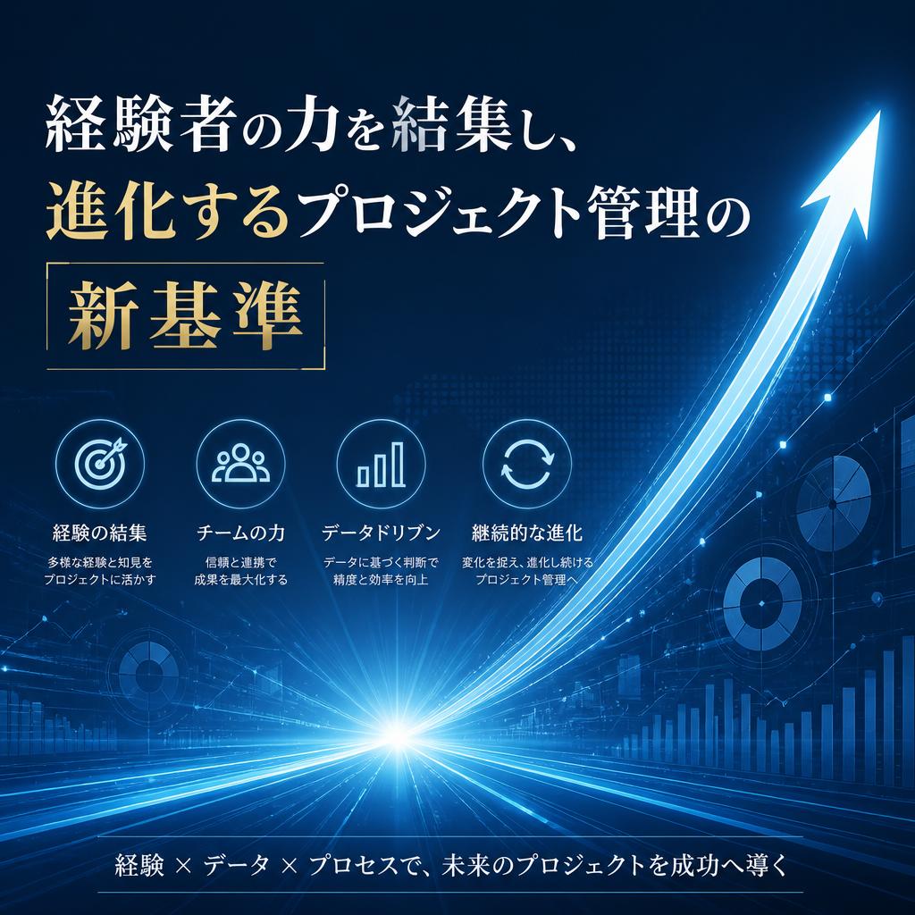 経験者の力を結集し、進化するプロジェクト管理の新基準