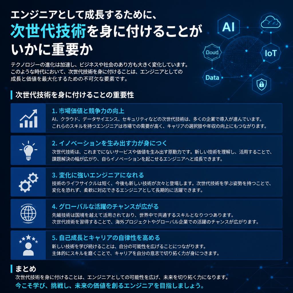 2. スキルアップの重要性