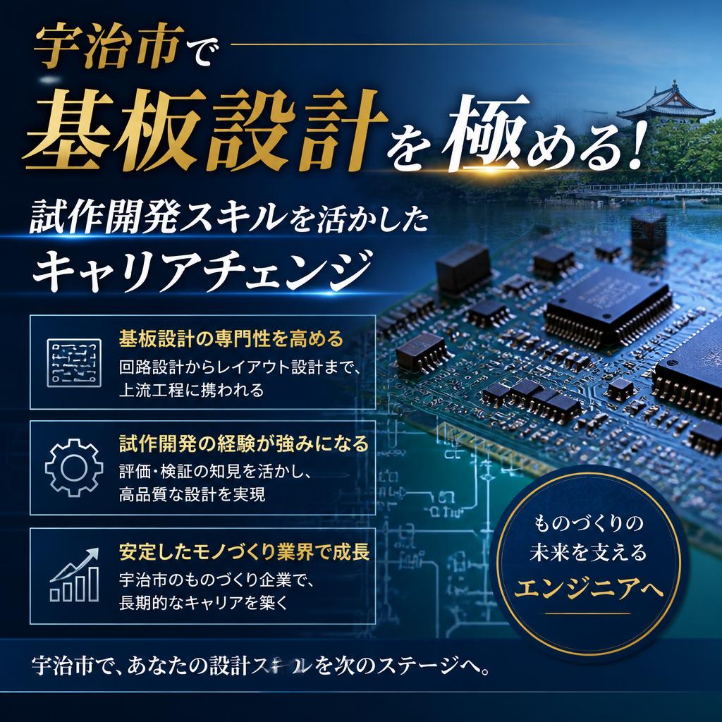 宇治市で基板設計を極める！試作開発スキルを活かしたキャリアチェンジ