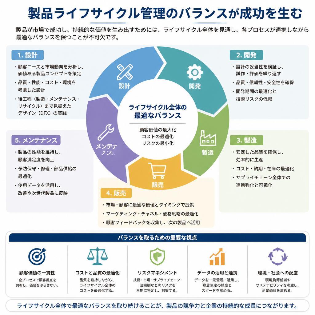 製品ライフサイクルの重要性