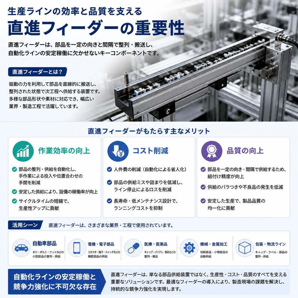 自動化生産ラインのメリット