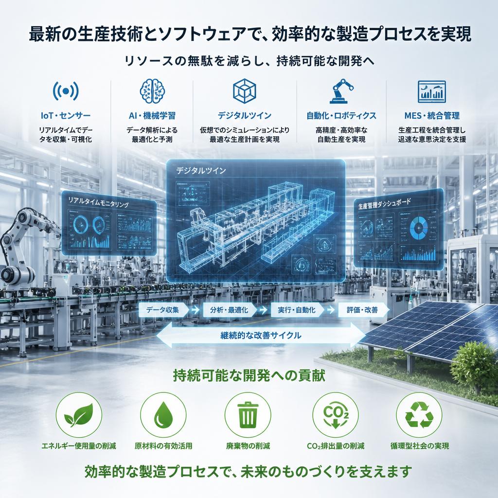 生産効率を高める最先端技術
