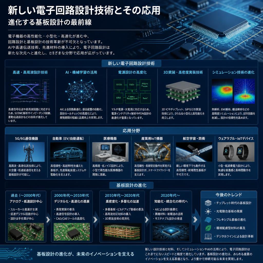 最先端の電子回路設計技術