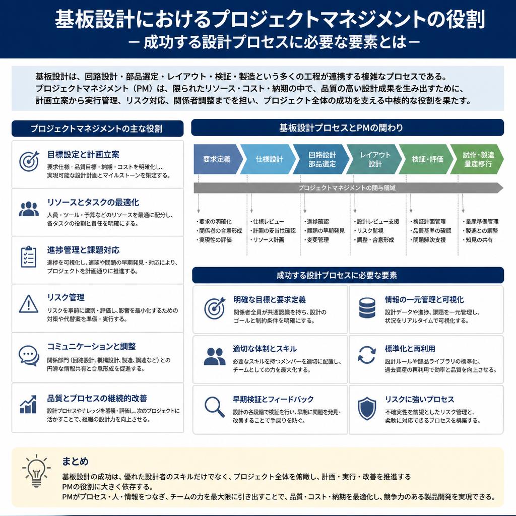 プロジェクトマネジメントの重要な役割