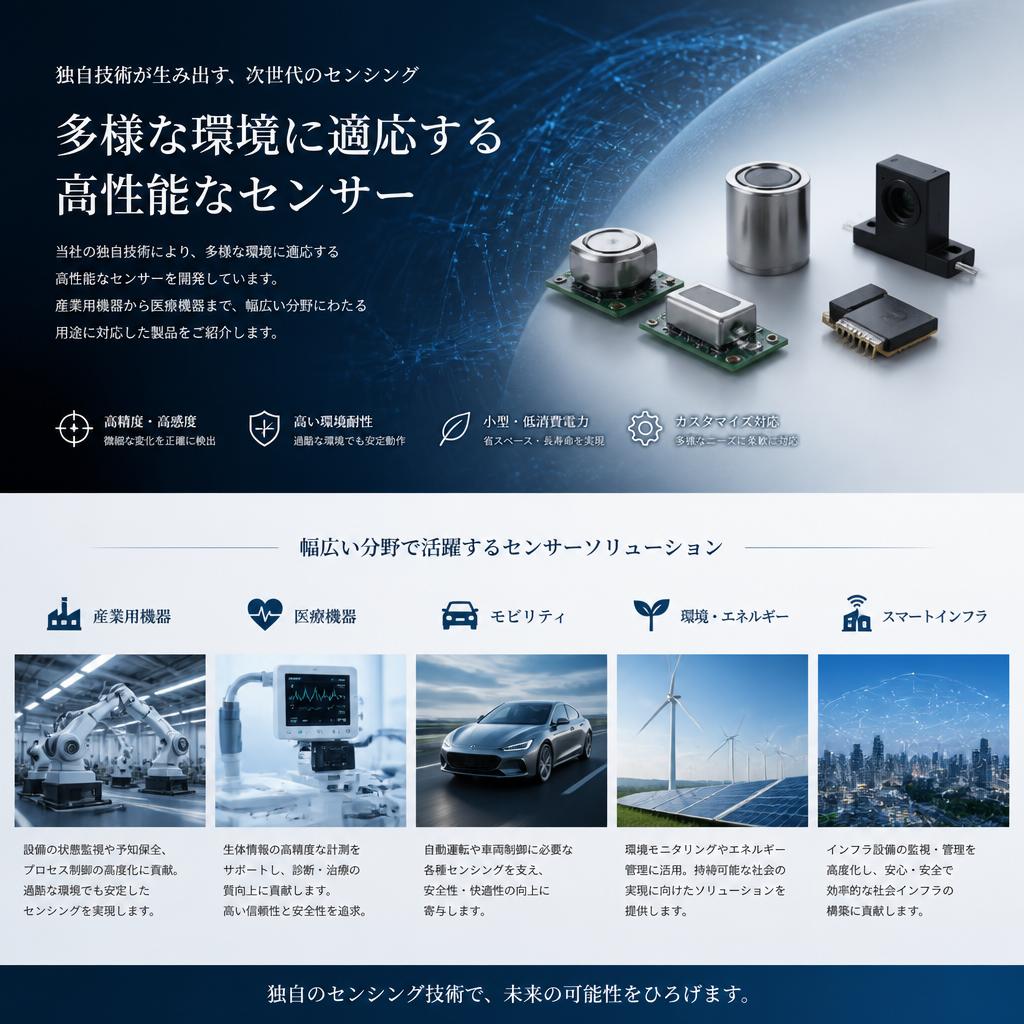 センサー技術の最前線