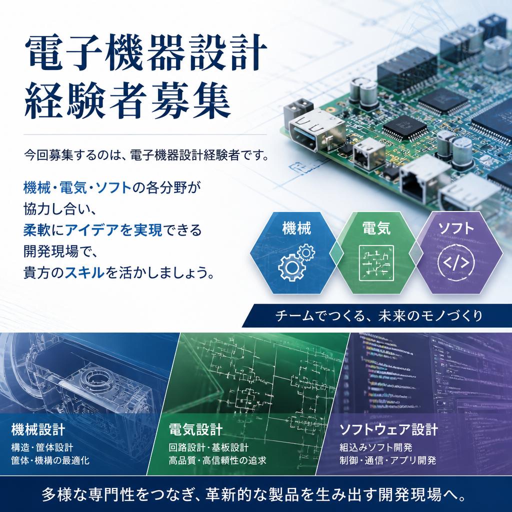 電子機器設計に求められるスキル