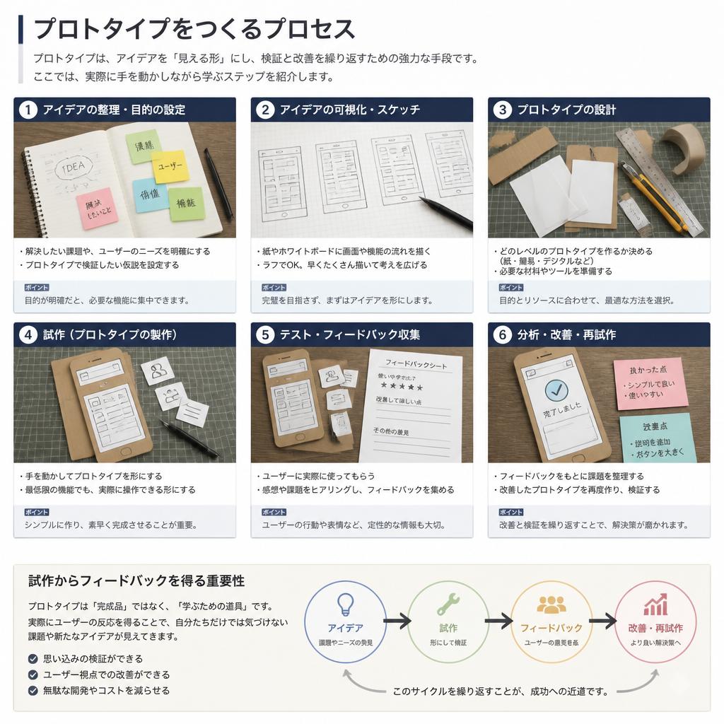 プロトタイプの製作プロセス