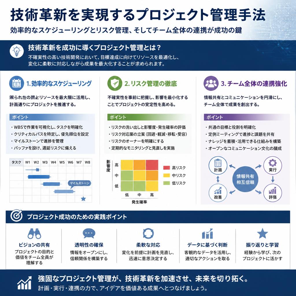 3. 技術革新とプロジェクト管理の融合