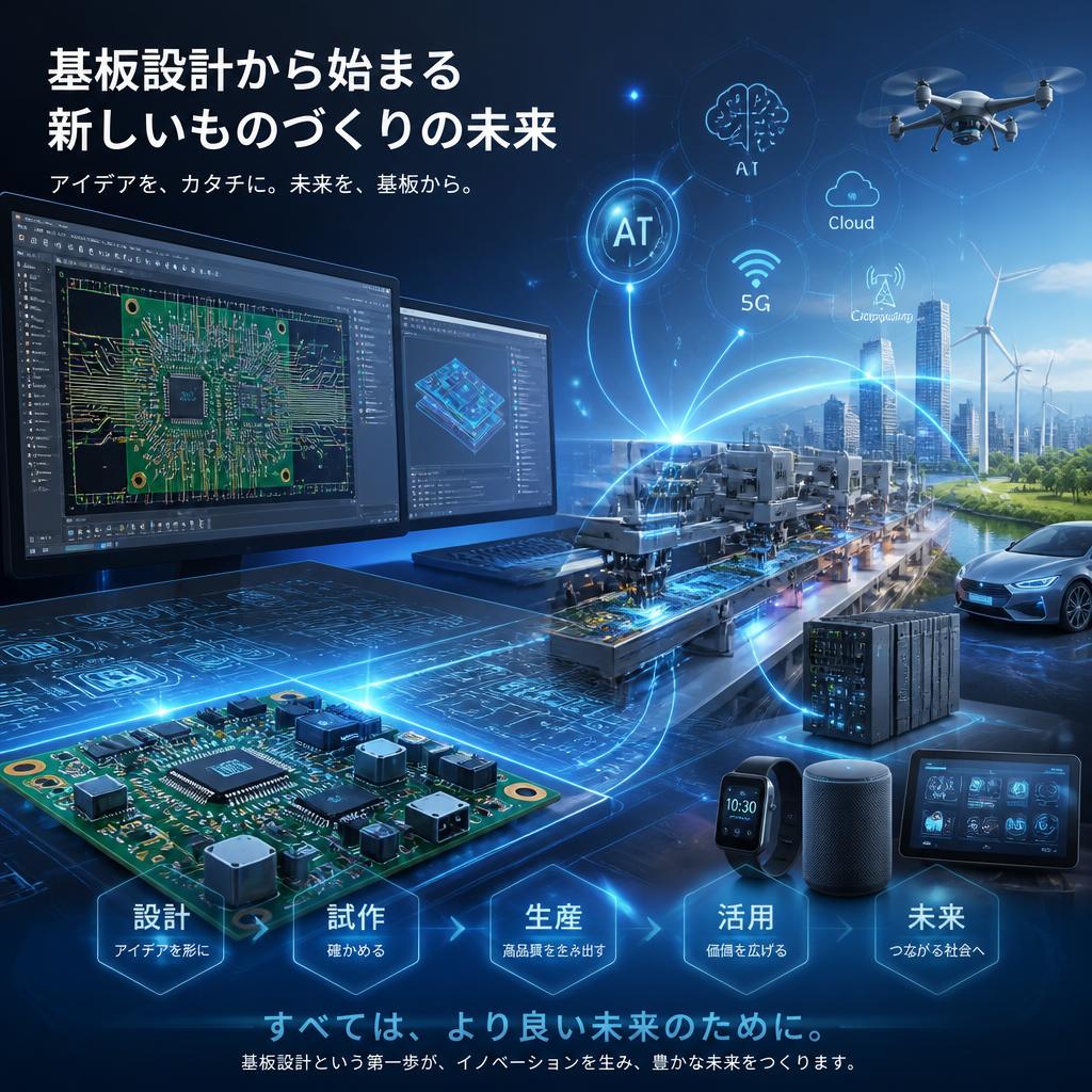 基板設計から始まる新しいものづくりの未来