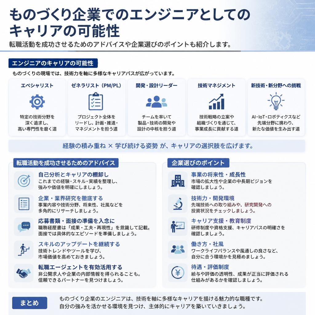 4. ものづくり企業でのキャリアパス