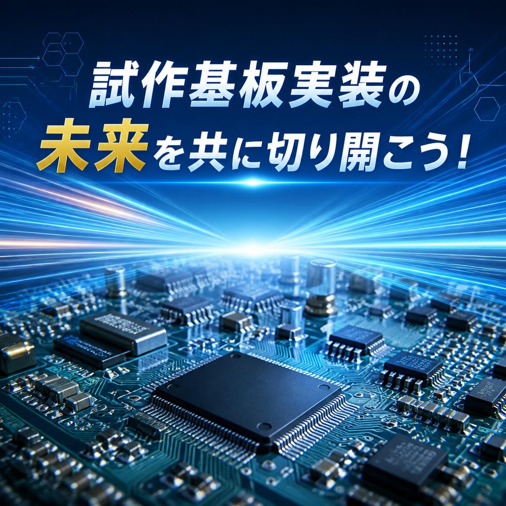 試作基板実装の未来を共に切り開こう！