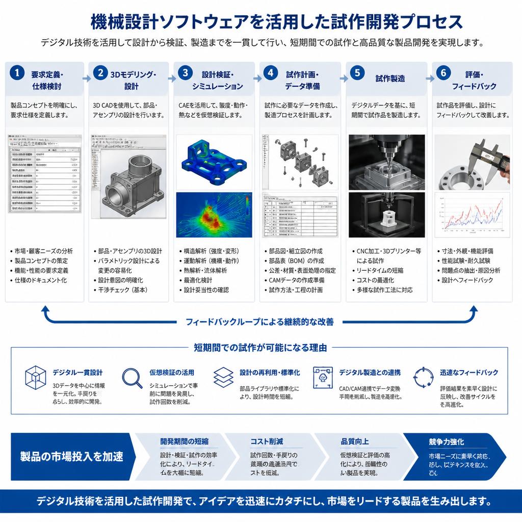 4. 迅速な試作開発の流れ
