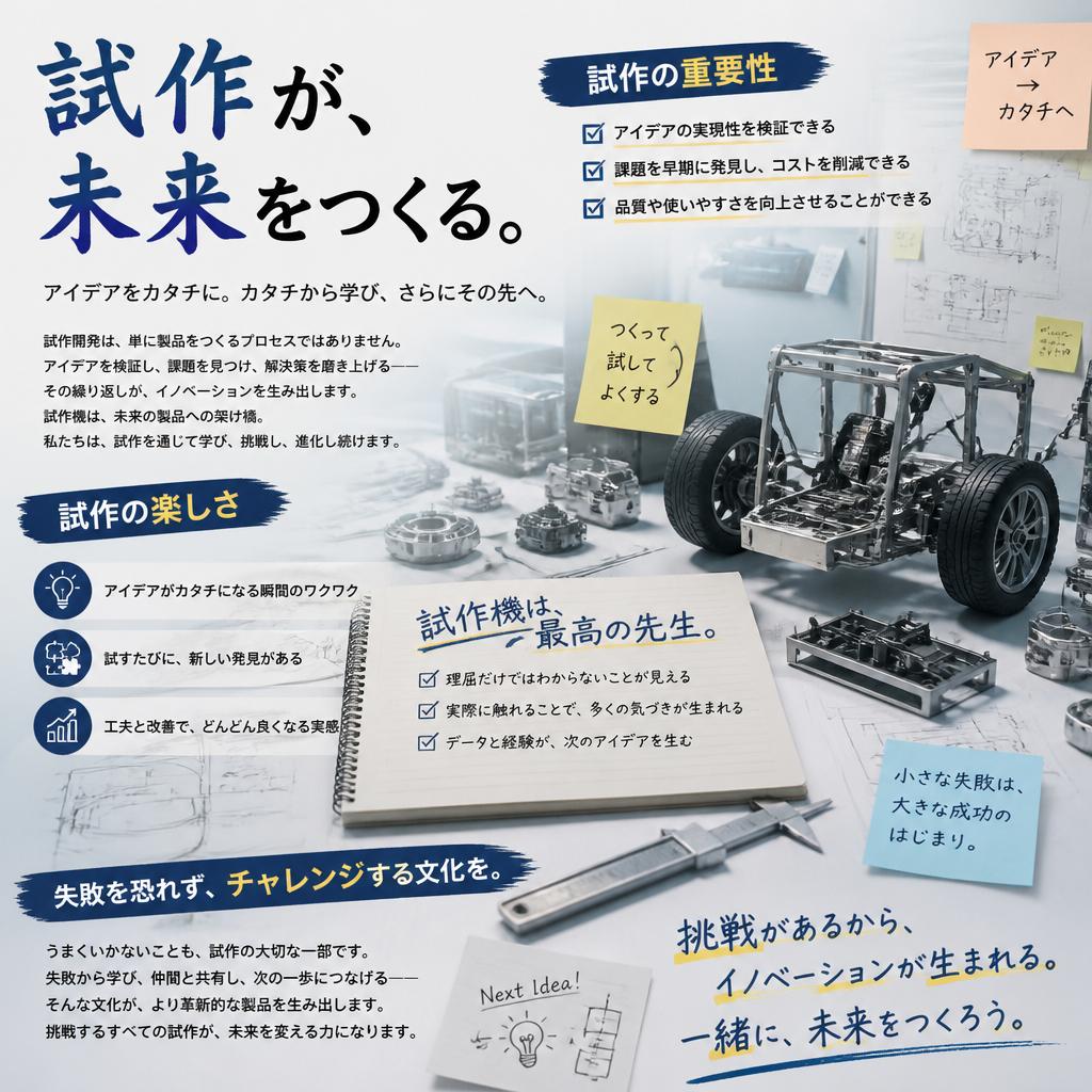 試作開発の魅力