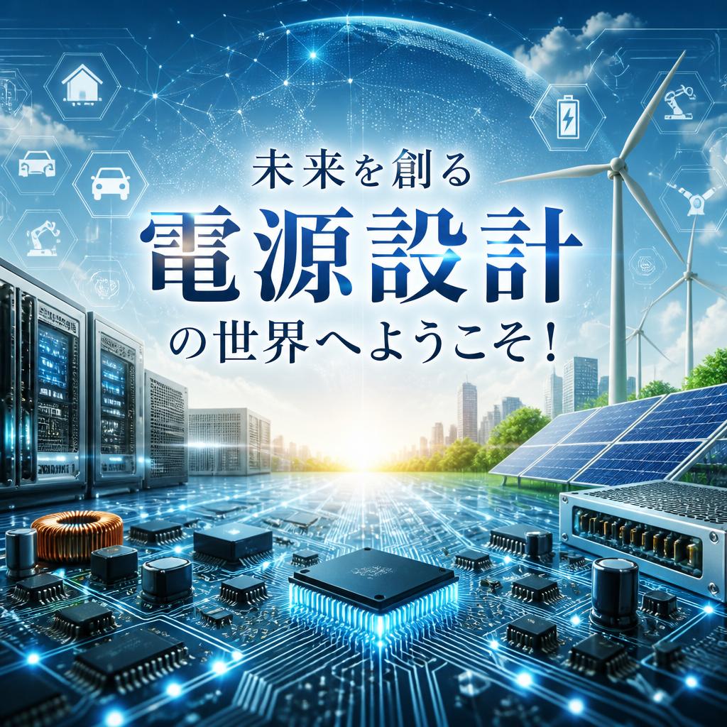 未来を創る電源設計の世界へようこそ！