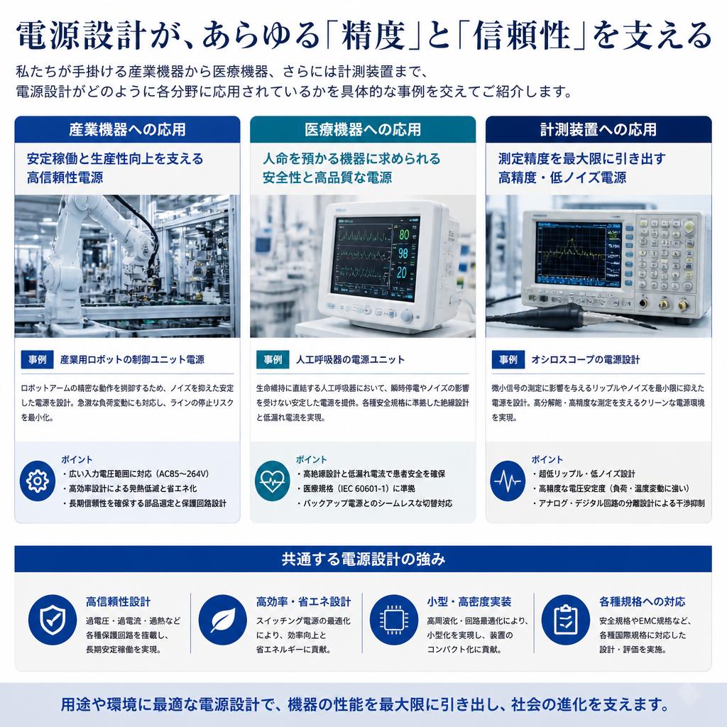多様な製品への応用