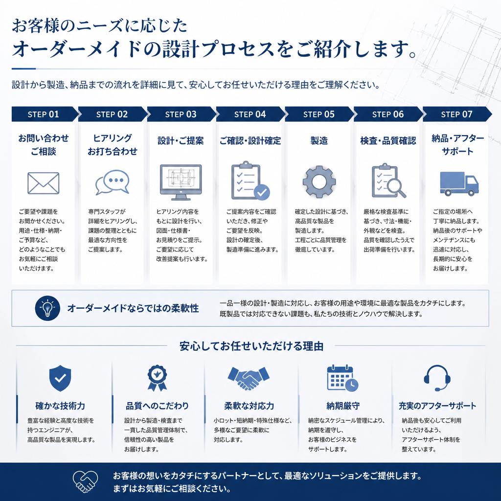 私たちの設計プロセス