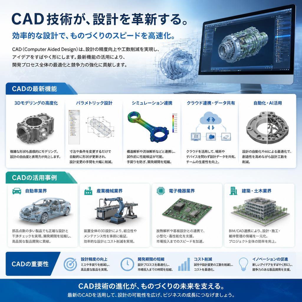 CAD技術の進化とその影響