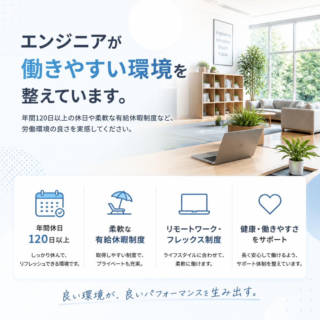 3. 働きやすい職場環境