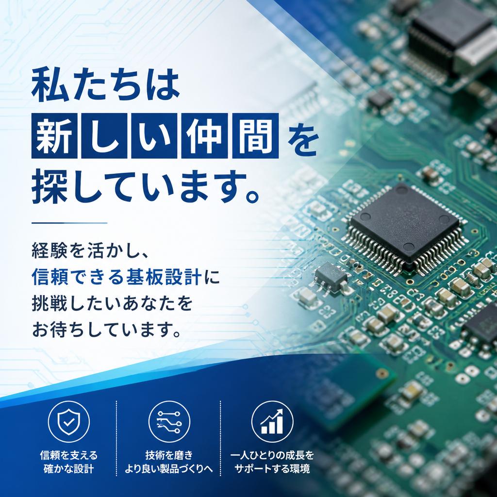 技術者募集！あなたの力を貸してください