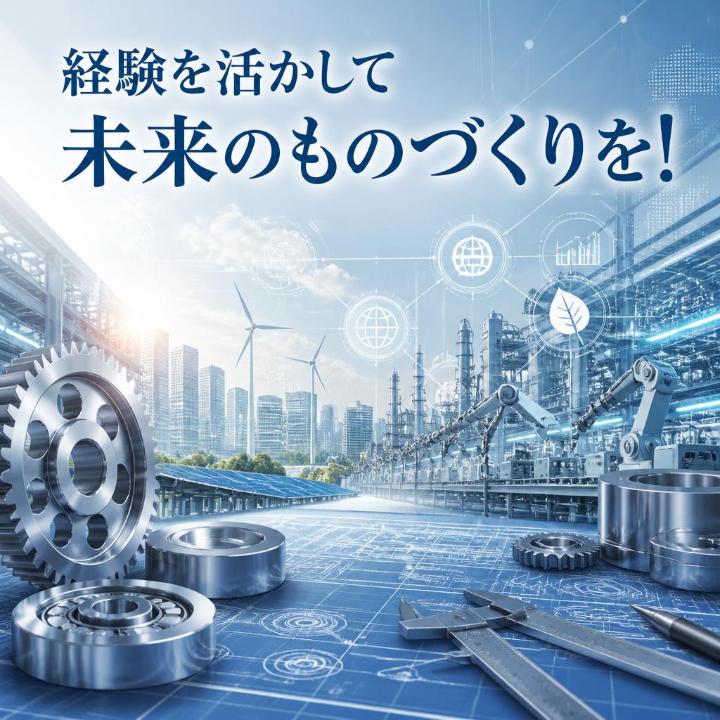 経験を活かして未来のものづくりを！